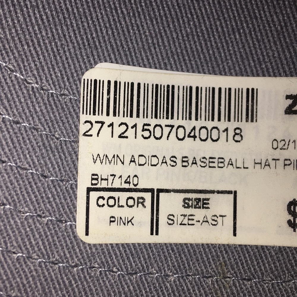 Pink adidas cap - Picture 3 of 4